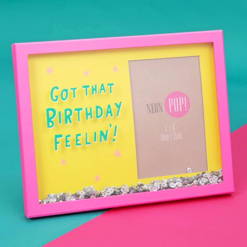 Birthday Feeling Photo Frame