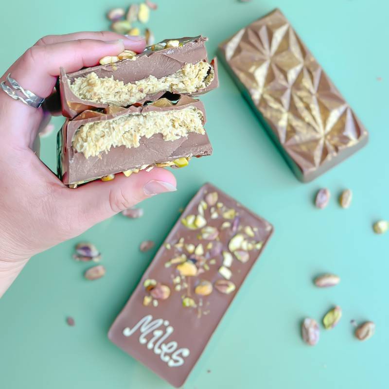 The Viral Dubai Kunafa Chocolate Bar 